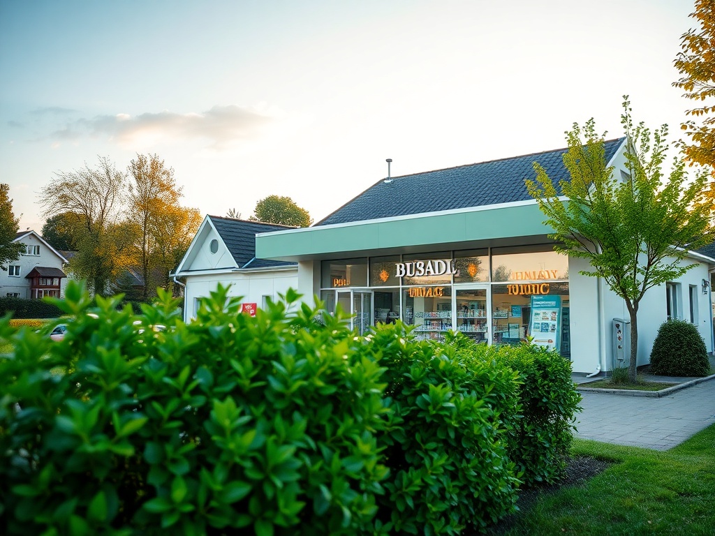 Mapa Przeworska z ikonami symbolizującymi przychodnie lekarskie, ilustrująca temat kolejek do specjalistów w Przeworsku.